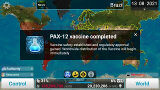 Completed Vaccine Development