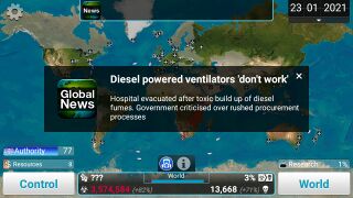 Diesel powered ventilators "don't work"