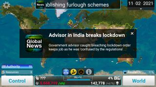 Advisor breaks Lockdown