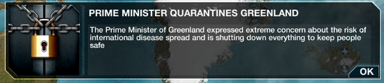 Greenland's Prime Minister lockdowns the country in the Shut Down Everything Scenario